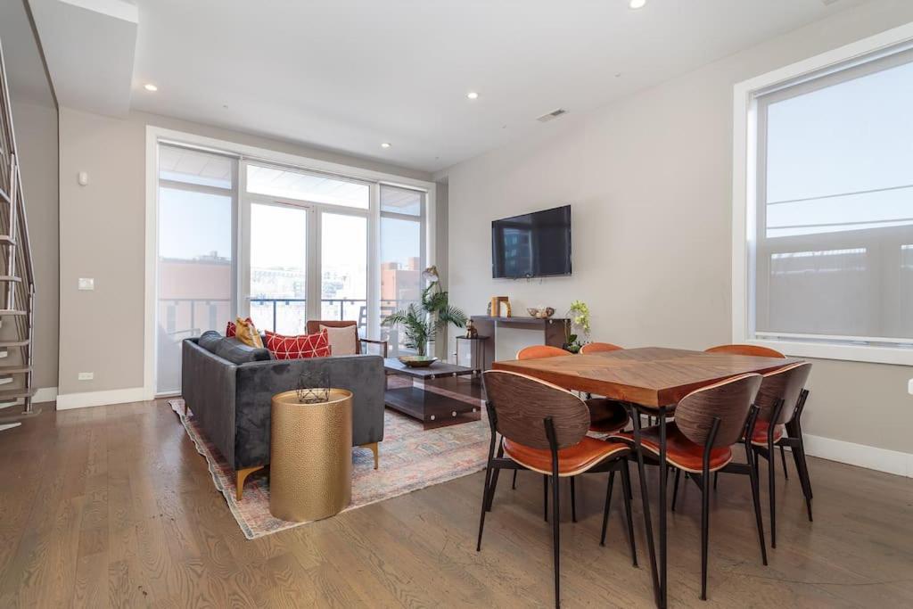 Breathtaking Downtown Penthouse A - Sleeps 11 Villa Chicago Exterior foto