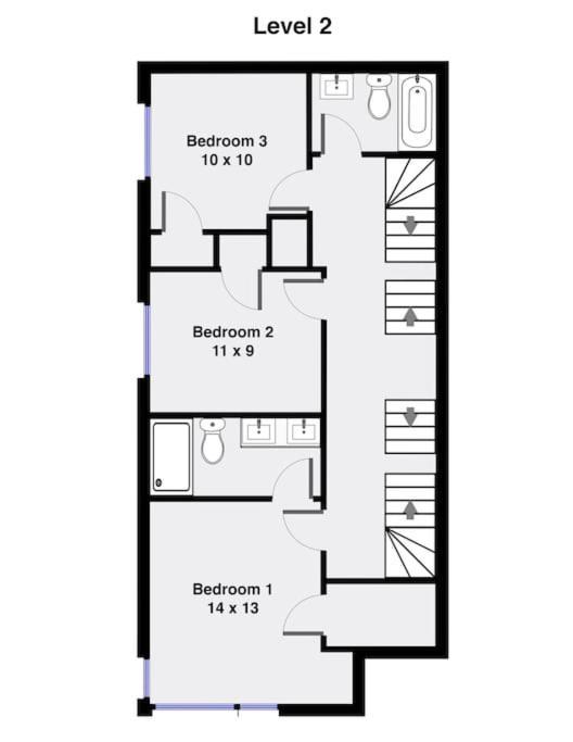 Breathtaking Downtown Penthouse A - Sleeps 11 Villa Chicago Exterior foto